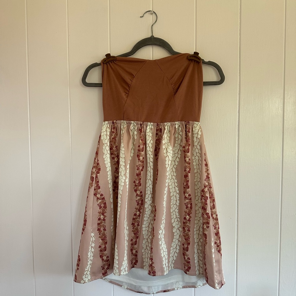 Lei Kinis Strapless dress Size Large